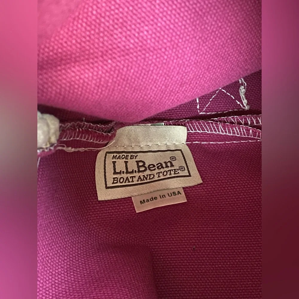 Rare Vintage 90s L.L. Bean Rope Barrel Boat & Tote | Made in USA 🇺🇸 - Picture 4 of 5